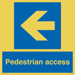 Pedestrian access